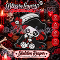 Skeleton Reaper – Spooky Cute Gothic 3D Printed Trinket Tray