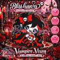 Vampire Vixen – Gothic Vampire Girl 3D Printed Trinket Tray