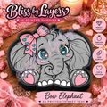 Bow Elephant – Cute 3D Printed Trinket Tray
