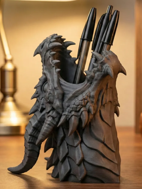 Dragon Head Pen Pot