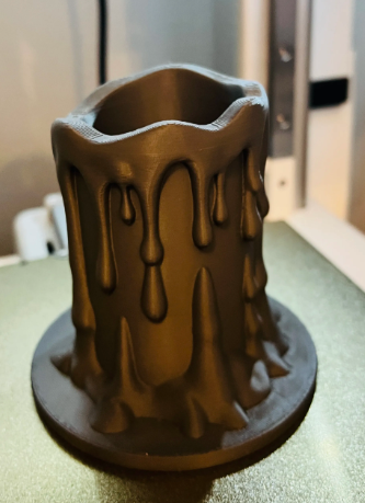 Dripping Candle Pen Pot
